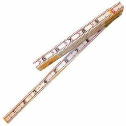 Best Sale 👏 Kraft Tool Company Lufkin® 6 ft. Engineer Fiberglass Folding Rule 🛒