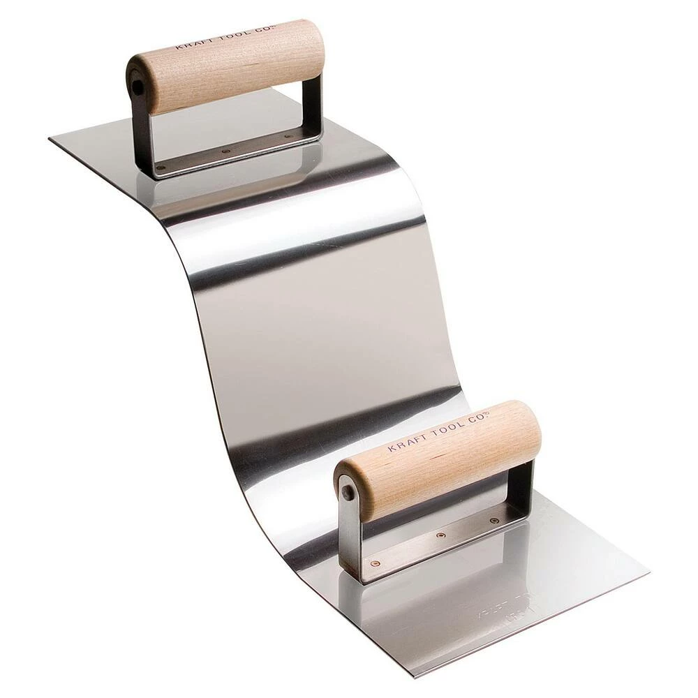 Outlet ๐ Kraft Tool Company 6 in. Bottom Hand Curb and Gutter Tool with ProForm Soft Grip Handle ๐ 1 Outlet ๐ Kraft Tool Company 6 in. Bottom Hand Curb and Gutter Tool with ProForm Soft Grip Handle ๐