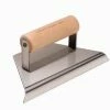 Buy ⭐ Kraft Tool Company 8 x 4 in. Stainless Steel Tapered Hand Edger with 1/2 in. Radius 🔥
