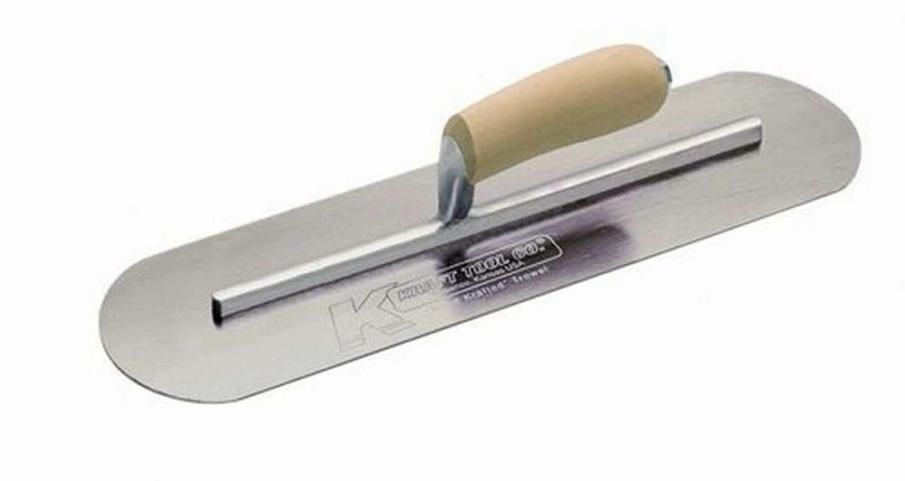 Best Sale ๐ Kraft Tool Company 18 x 4 in. Carbon Steel Pool Trowel with Camel Back Wood Handle on Long Shank โค๏ธ 1 Best Sale ๐ Kraft Tool Company 18 x 4 in. Carbon Steel Pool Trowel with Camel Back Wood Handle on Long Shank โค๏ธ