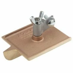 Deals ❤️ Kraft Tool Company 6 x 4-1/2 x 1 in. Bronze Walking Groover with 1/4 in. Radius and Swivel Bracket ✨