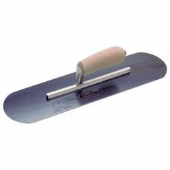 Hot Sale 💯 Kraft Tool Company 12 x 3 in. Steel Pool Trowel with Camel Back Wood Handle ⌛