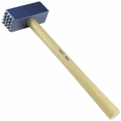 New ⭐ Kraft Tool Company Precis™ Wood 10 in. 3 lb. Toothed Bush 🔨 Hammer ❤️