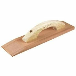 Brand new ⌛ Kraft Tool Company Hampton 18 x 3-1/2 in. Beveled Redwood Hand Float with Wood Handle 🥰