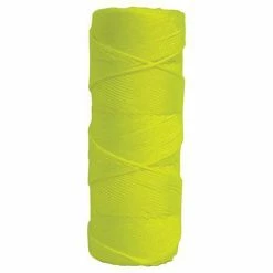 Promo 💯 Kraft Tool Company 250 ft. Tube Braided Nylon Line in Fluorescent Yellow 🥰