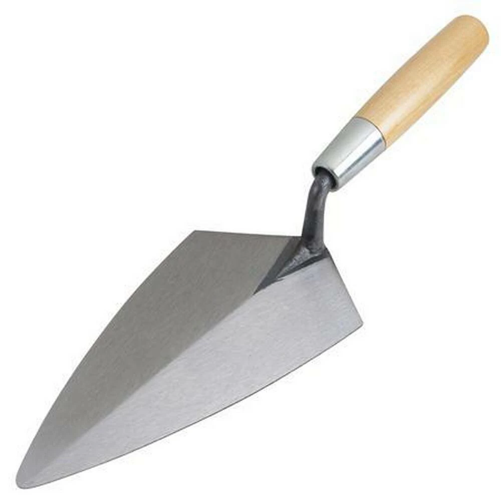 Cheap ๐ Kraft Tool Company 12 in. Philadelphia Brick Trowel with Wood Handle ๐งจ 1 Cheap ๐ Kraft Tool Company 12 in. Philadelphia Brick Trowel with Wood Handle ๐งจ