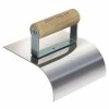 Budget 👍 Kraft Tool Company 6 x 6 in. Stainless Steel Concrete Border Hand Edger with ProForm Soft Grip Handle 👏