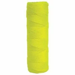 Budget 🧨 Kraft Tool Company 350 ft. Tube Twisted Nylon Line in Fluorescent Yellow 😀