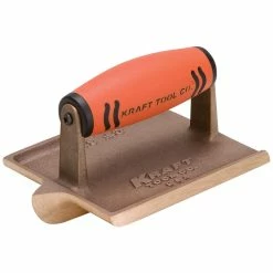 Brand new ⭐ Kraft Tool Company 6 x 4-1/2 x 1 in. Deep Bit Bronze Groover with 1/4 in. Radius and ProForm Soft Grip Handle ⌛