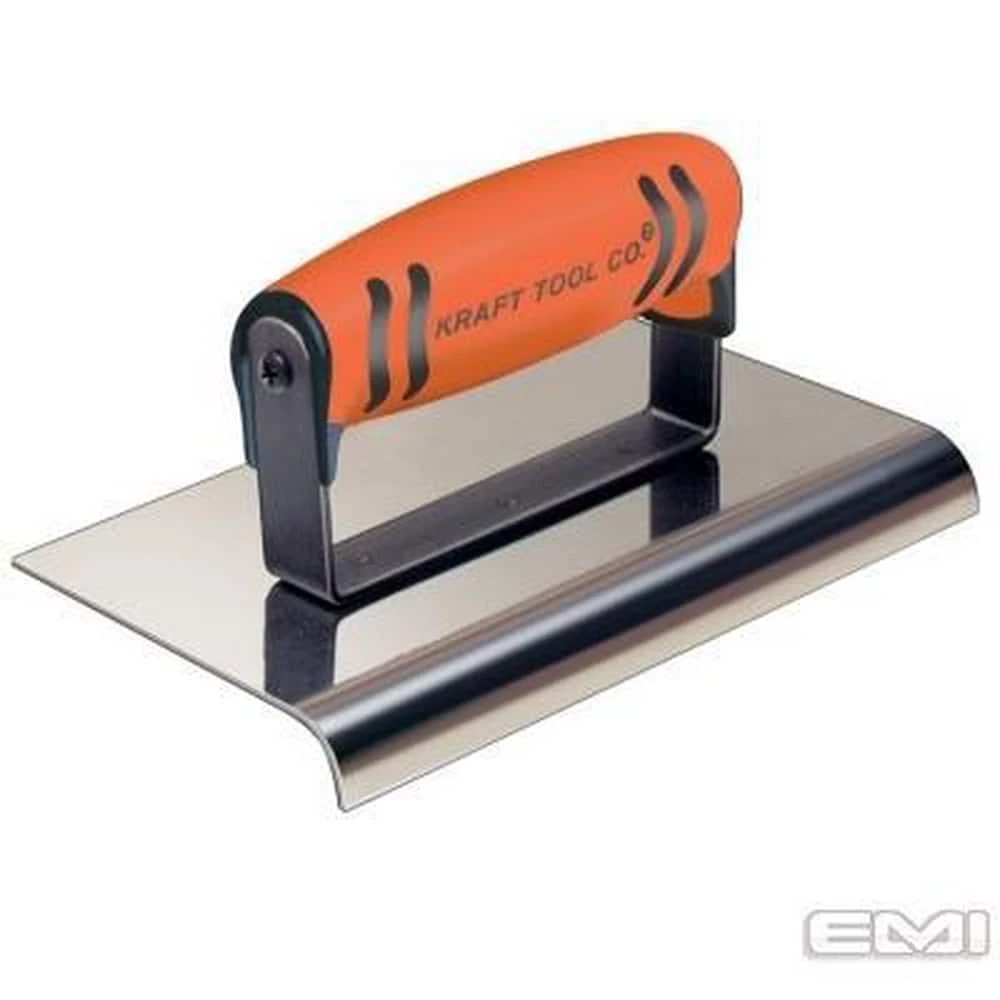 Buy ๐คฉ Kraft Tool Company Series LF07S 8 x 6 in. Stainless Steel Cement Hand Sidewalk Edger with 1/4 in. Radius and ProForm Soft Grip Handle ๐ 1 Buy ๐คฉ Kraft Tool Company Series LF07S 8 x 6 in. Stainless Steel Cement Hand Sidewalk Edger with 1/4 in. Radius and ProForm Soft Grip Handle ๐
