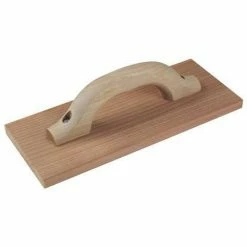 Discount 😍 Kraft Tool Company Molecule 12 x 5 in. Clear Redwood Float with Wood Handle ✨