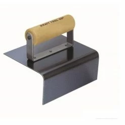 Discount 👍 Kraft Tool Company 6 x 6 in. Steel Outside Step Tool with 3/4 in. Radius, Batter and ProForm Soft Grip Handle 🔥