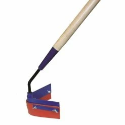 Brand new ✔️ Kraft Tool Company 54 x 54 in. Push Style V-Shape Silicone Crack Squeegee with Wood Handle 🌟