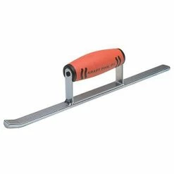 Cheap 🛒 Kraft Tool Company 14 x 5/8 in. Half Round Sled Runner with ProForm Soft Grip Handle 👏