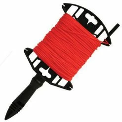 Best deal ❤️ Kraft Tool Company 250 ft. Winder Braided Nylon Line in Fluorescent Orange 😀