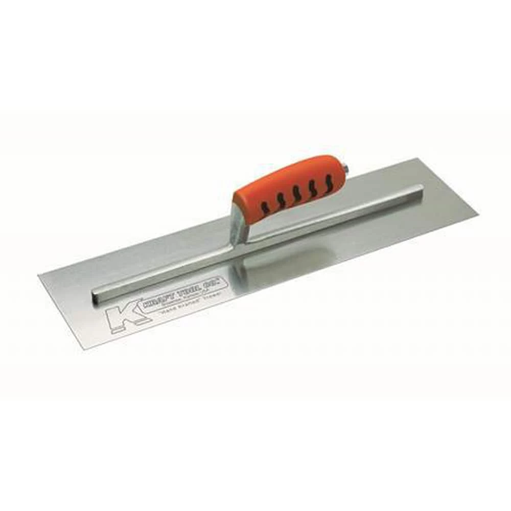 Discount ๐ฅ Kraft Tool Company 14 x 4-3/4 in. Swedish Stainless Steel Cement Trowel with ProForm Soft Grip Handle ๐ 1 Discount ๐ฅ Kraft Tool Company 14 x 4-3/4 in. Swedish Stainless Steel Cement Trowel with ProForm Soft Grip Handle ๐