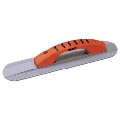 Hot Sale 🛒 Kraft Tool Company Towson 16 x 3-1/4 in. Round End Magnesium Hand Float with ProForm Soft Grip Handle 🎁