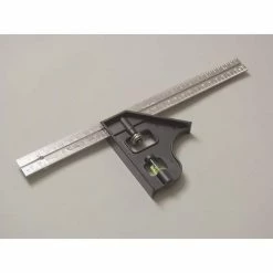 Hot Sale 🔔 Kraft Tool Company 12 in. Combination Square with Plastic Head 🎁