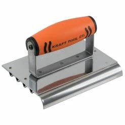Hot Sale 😍 Kraft Tool Company 6 x 4-1/2 in. Safety Step Hand Edger or Groover 🛒
